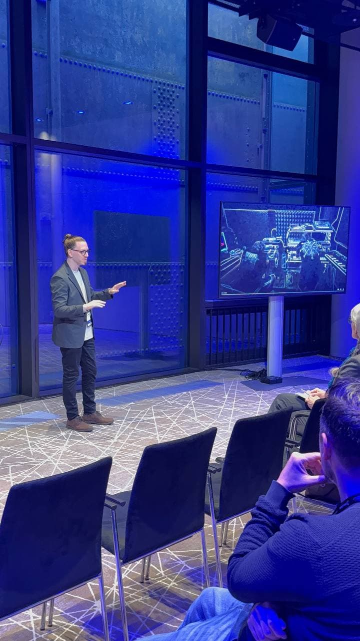 Adam CEO of Gero delivering a masterclass at Cardano Summit Berlin 2025